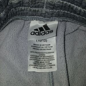 adidas Gray Kids' Hoodie with Logo Tag
